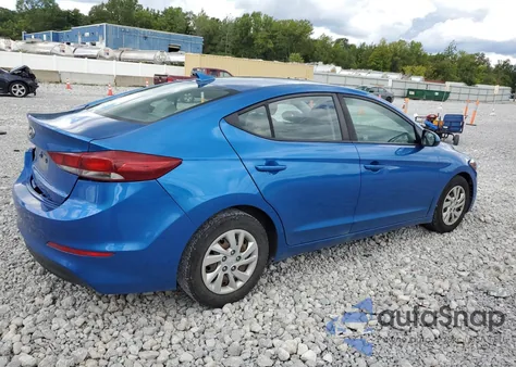 2017 Hyundai Elantra Se из США, поврежденный, VIN 5NPD74LF6HH162072